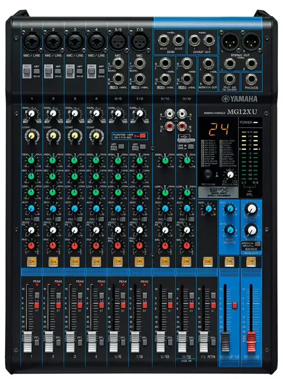 Console de mixage