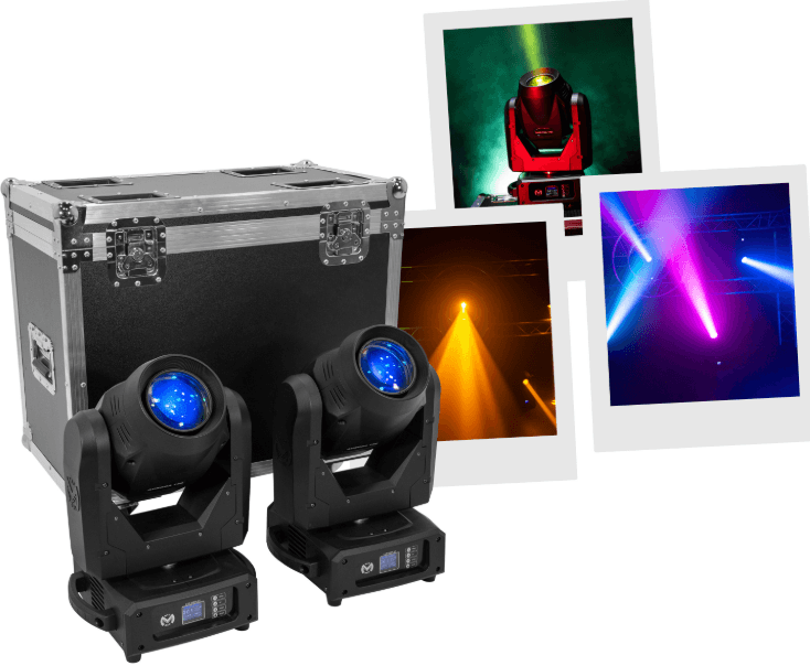 Projecteurs Lyres Mac Mah Aurora 150 BSW