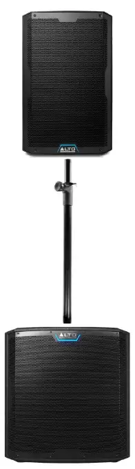 Enceinte + caisson de basse Alto